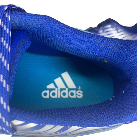 Adidas PowerAlley 3 Low Men\'s Cleats Size 11 Blue White Gray Lace Up main image 10